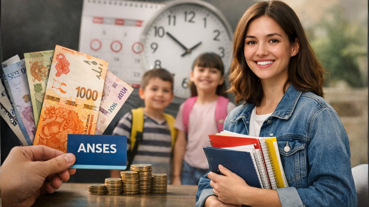 Ayuda Escolar Anual marzo 2026: requisitos para solicitar el beneficio y fechas de pago confirmadas por ANSES