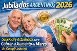 Jubilados Argentinos 2026: Guía Fácil y Actualizada para Cobrar el Aumento de Marzo sin Complicaciones