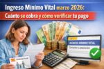 Ingreso Mínimo Vital marzo 2026: cuánto se cobra y cómo verificar tu pago