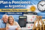 Plan de pensiones en Argentina: Requisitos y fechas clave de pago de febrero y marzo