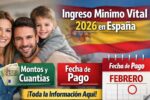Ingreso Mínimo Vital 2026 en España – Montos y Fecha de Pago Febrero
