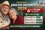 Pensión para Adultos Mayores 2026: Hasta $6,500 y fechas de pago