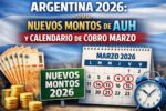 Argentina 2026: Nuevos Montos de AUH y Calendario de Cobro Marzo
