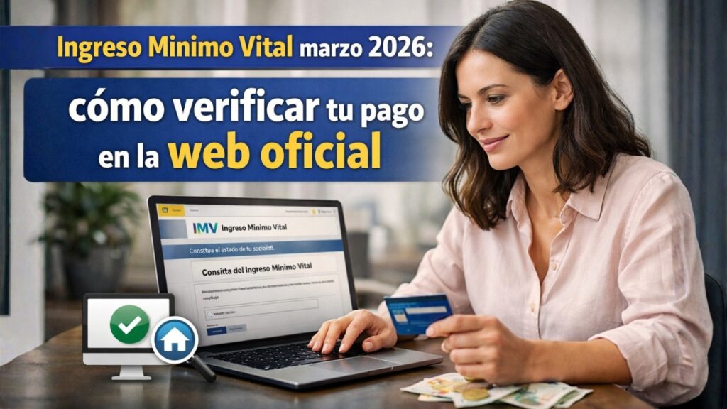 Ingreso Mínimo Vital marzo 2026: cómo verificar tu pago en la web oficial