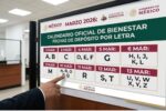 México Marzo 2026: Calendario Oficial de Bienestar con Fechas de Depósito por Letra