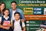 Calendario de la beca de útiles y uniformes 2026: montos para alumnos de primaria y secundaria y guía completa para registrarse paso a paso